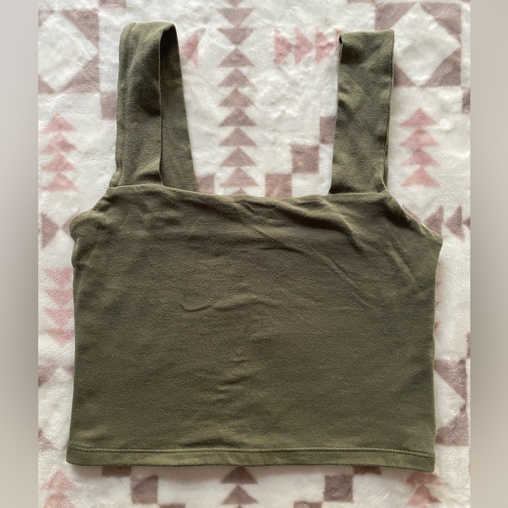 green aeropostale cropped tank top - Picture 1 of 4